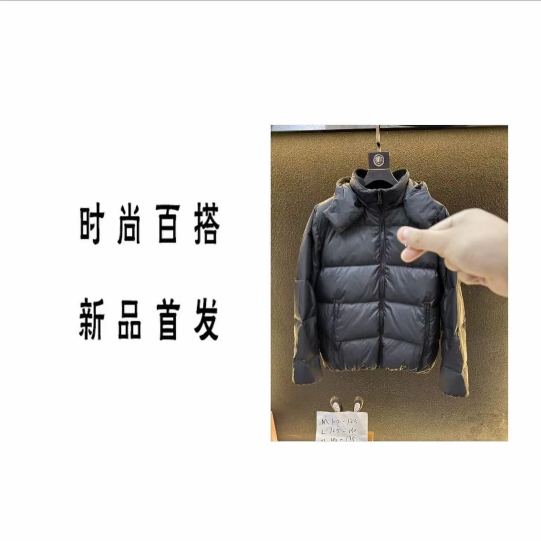 C-k秋冬新款轻奢时尚商务百搭高级情侣潮流休闲男士羽绒服-JX