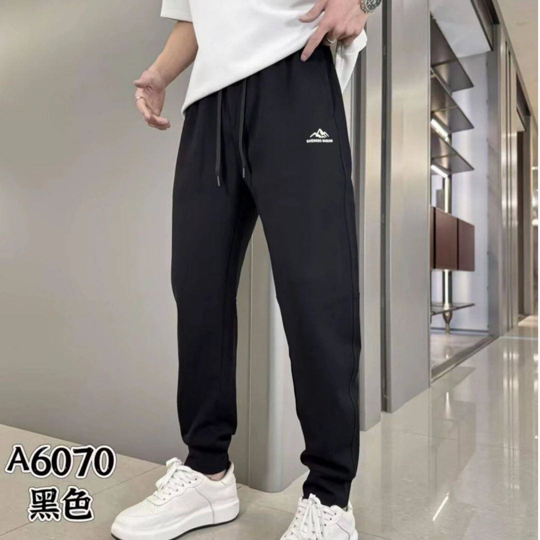 秋季休闲运动裤男2025新款时尚百搭立体剪裁潮流加厚男士弹力卫裤