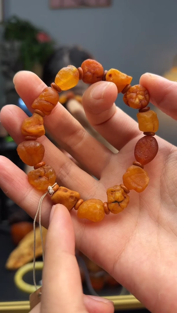 手串琥珀未镶嵌手串