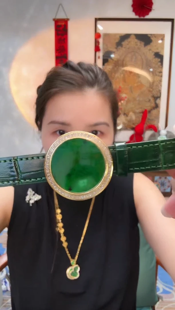 【闪购商品】翡翠颈饰银S925镶嵌吊坠