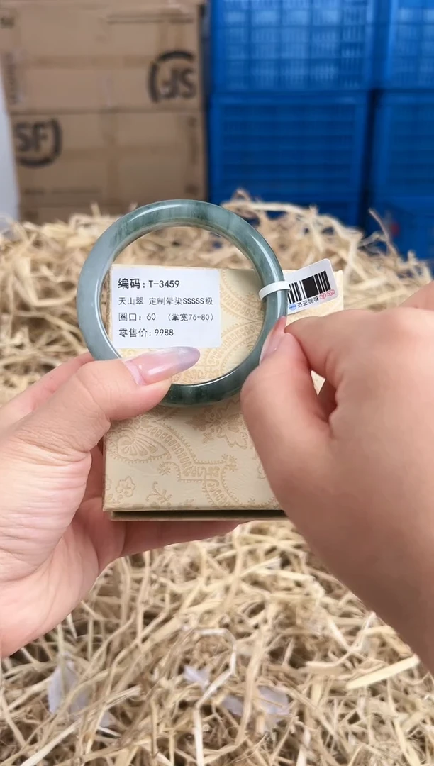 未镶嵌手镯石英质玉T-3459