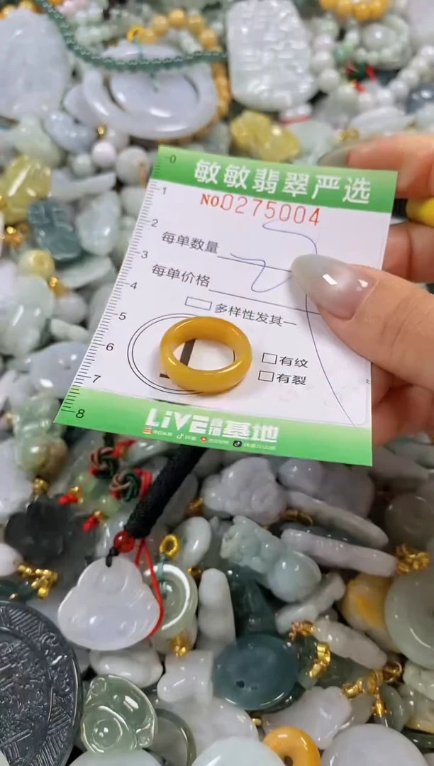 翡翠未镶嵌颈饰闪购0275004