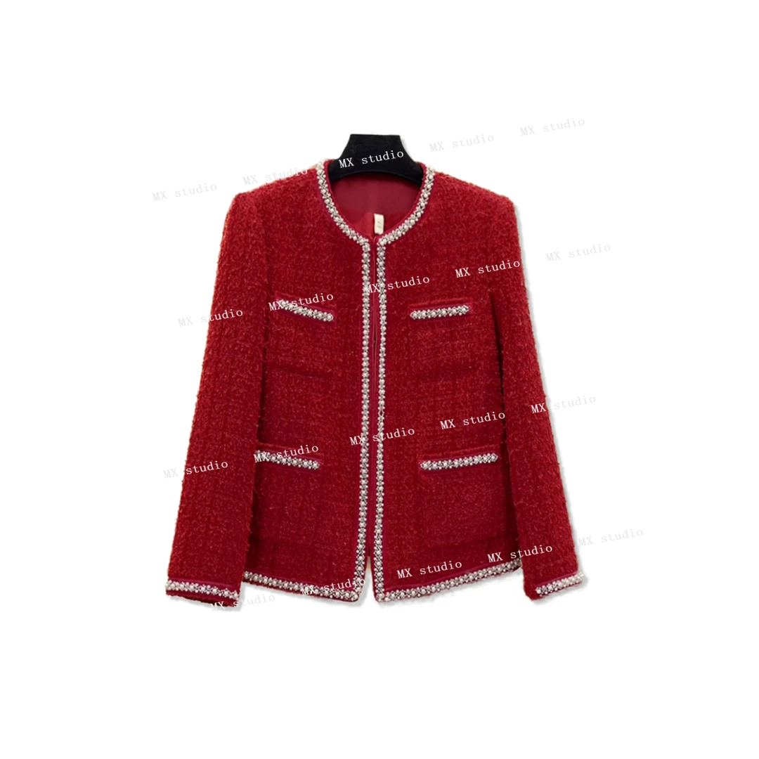 【反季清仓】百搭显瘦时尚毛呢新款洋气百搭显瘦减龄小香风外套