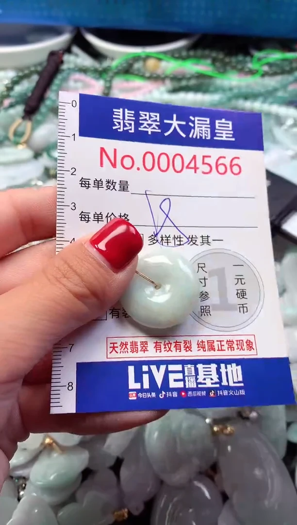 颈饰未镶嵌翡翠4566