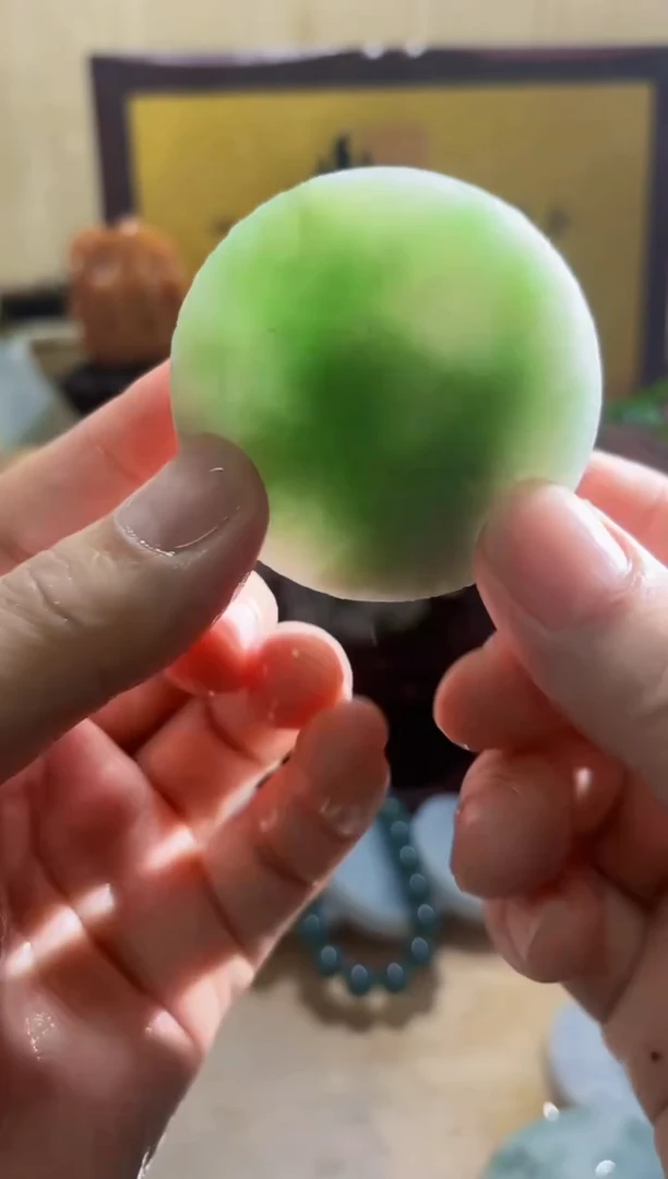 颈饰未镶嵌翡翠A货常星5487