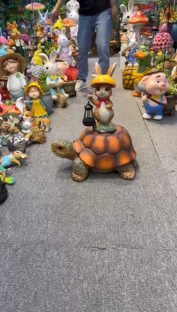 无花朵花园庭院摆件&002&