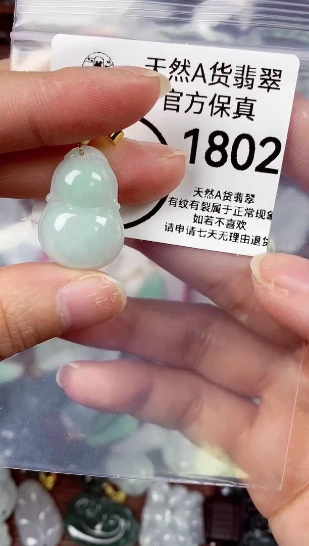 【闪购商品】翡翠颈饰未镶嵌天然A货翡翠1802
