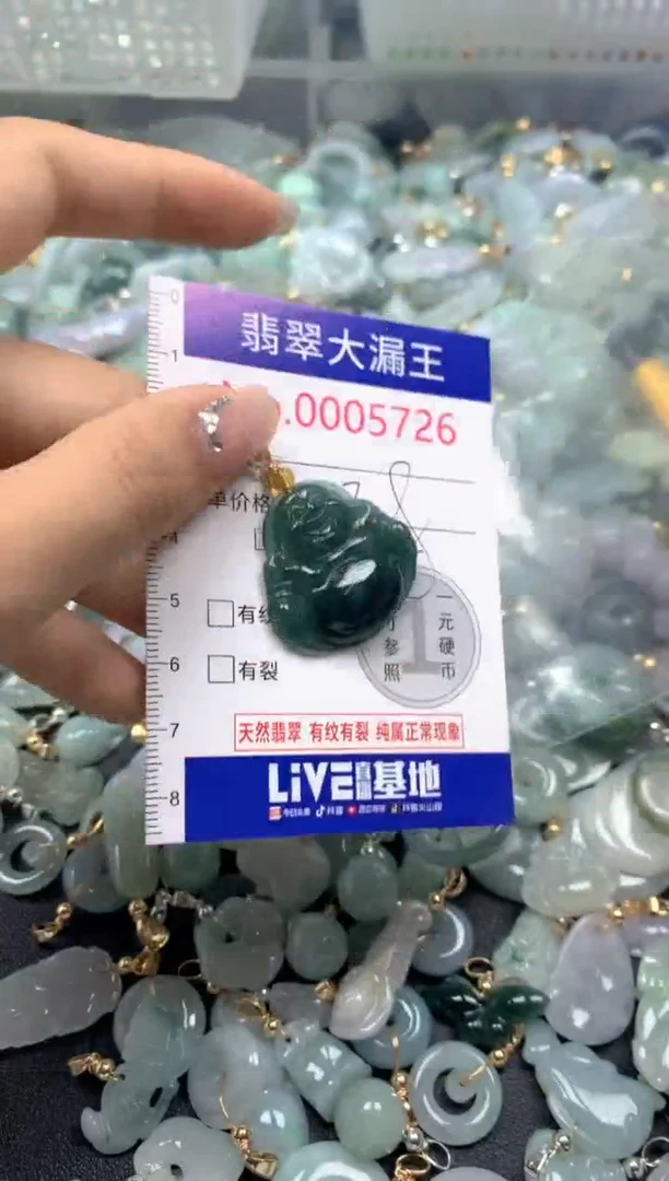 颈饰未镶嵌翡翠5726