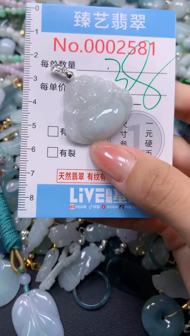 颈饰未镶嵌翡翠2581