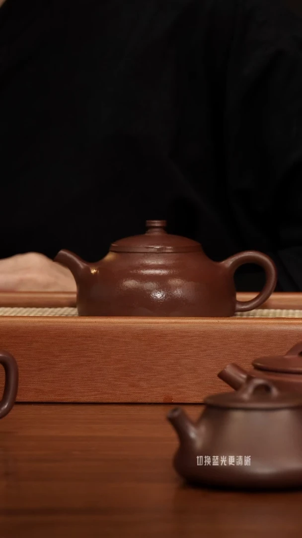 茶壶紫砂9号紫泥树影····尾货···