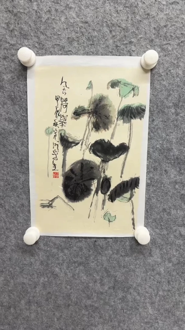国画写意画花鸟画手绘