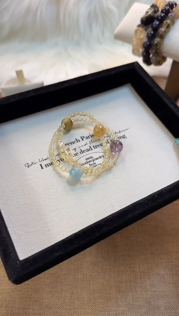 【闪购商品】水晶手串未镶嵌行星LY1237