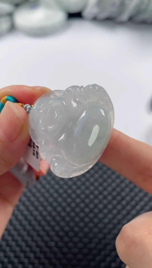 颈饰未镶嵌翡翠基地发货H 4440 佛公