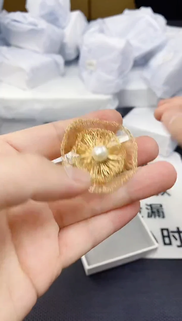 未镶嵌耳饰淡水珍珠XZ1005