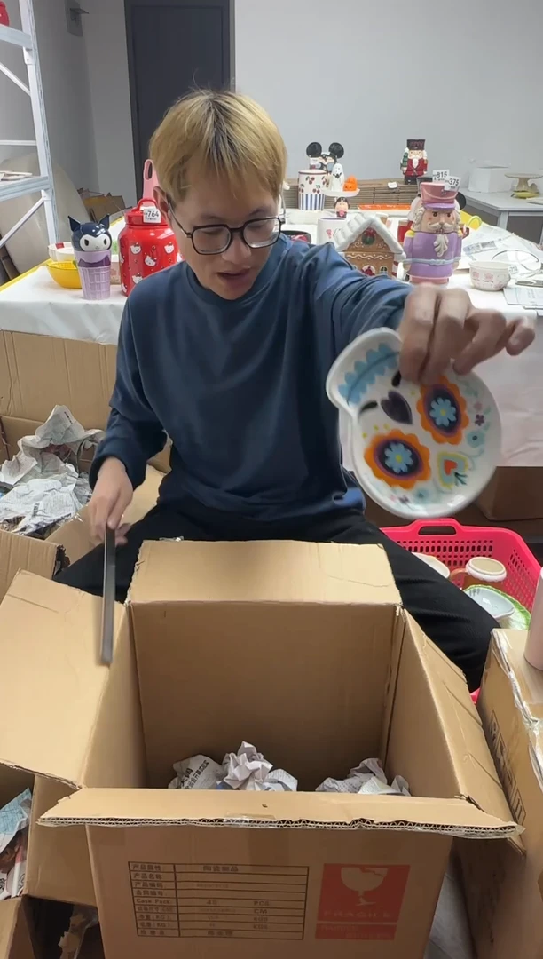 手工艺品琉璃满25包邮 微瑕陶瓷 不退不换