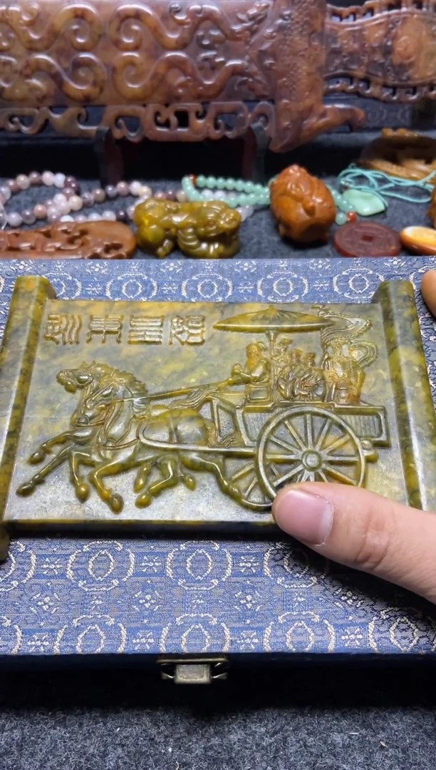 未镶嵌蛇纹石玉吊坠(不含链)直播间专用链接