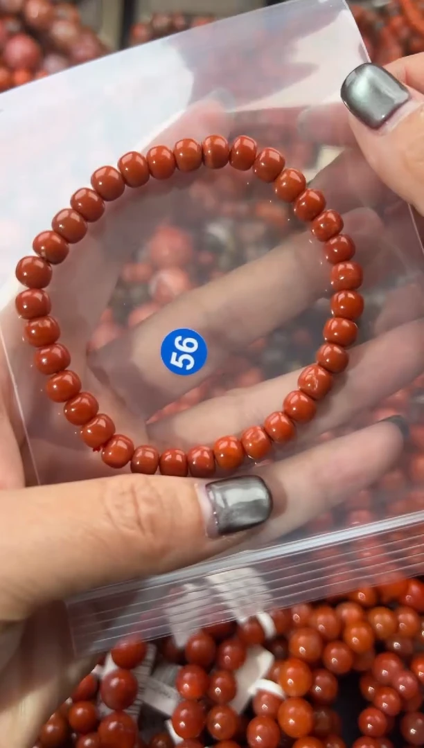 未镶嵌手串南红玛瑙6+