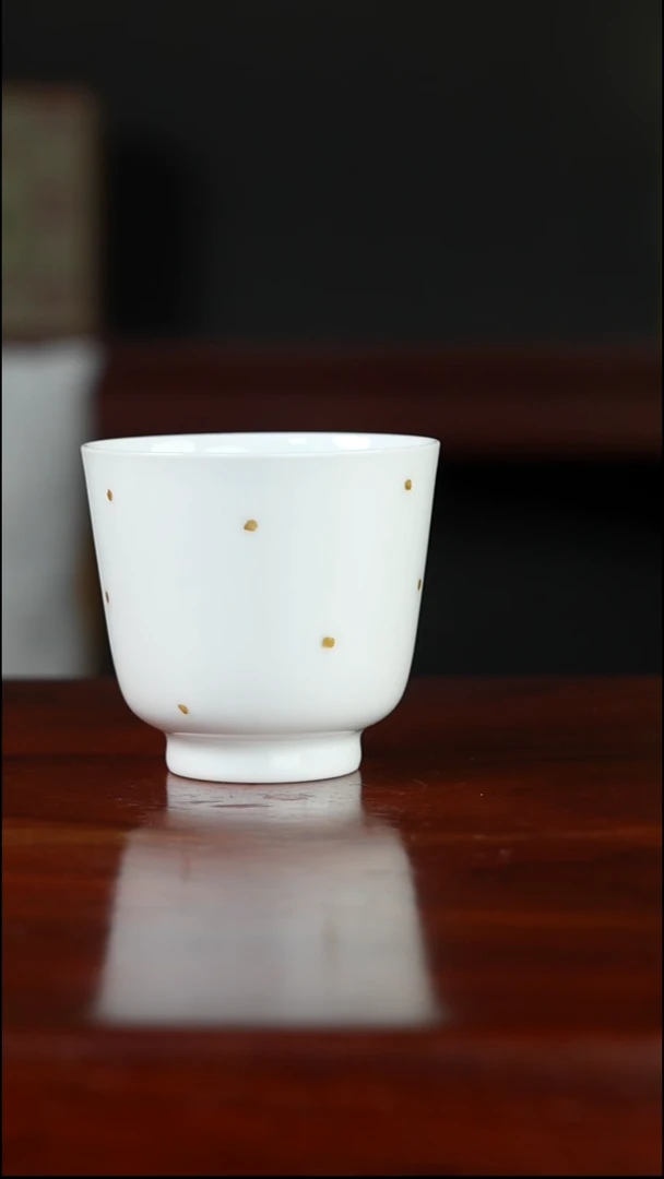 祖传窑  真柴窑传承400年点金单杯