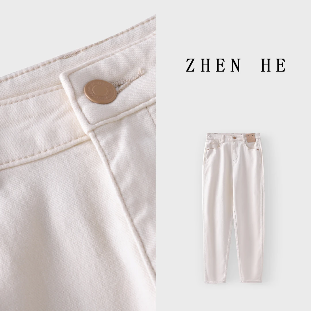 臻赫/ZHEN·HE  春款上新 女士牛仔裤 2025春