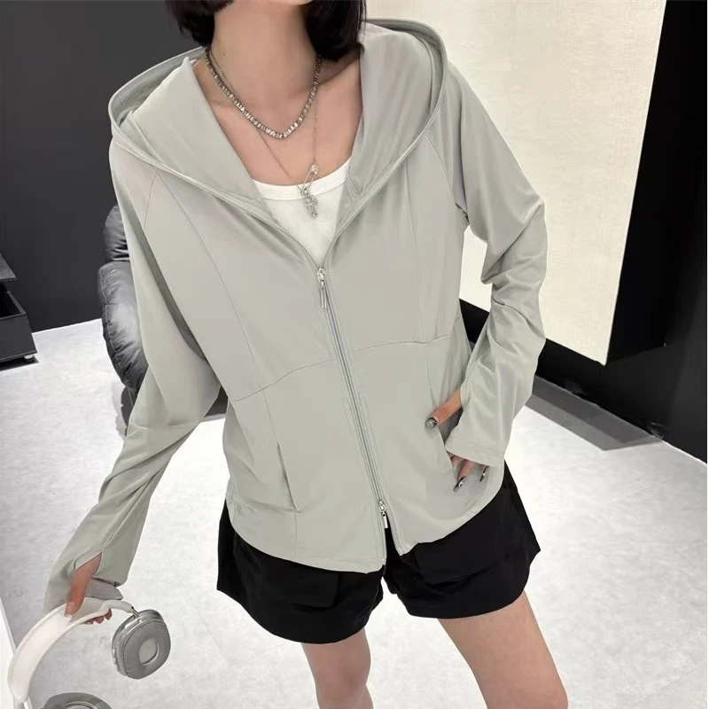 Phm夏季高品原砂连帽防晒衣外套AGN 57331