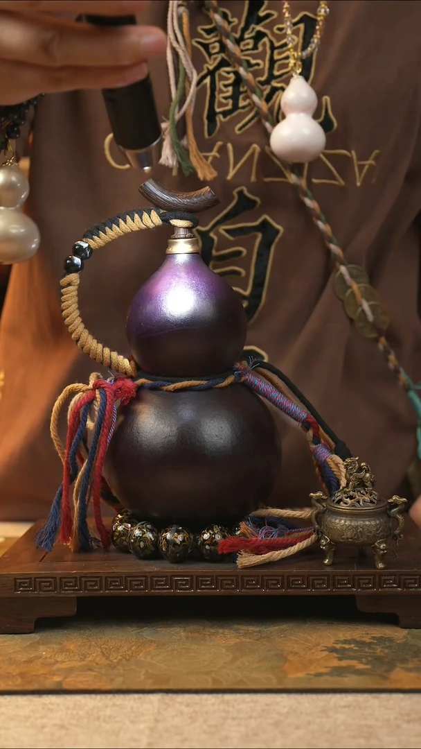 488大漆一物一拍记葫堂出品【不带手串】