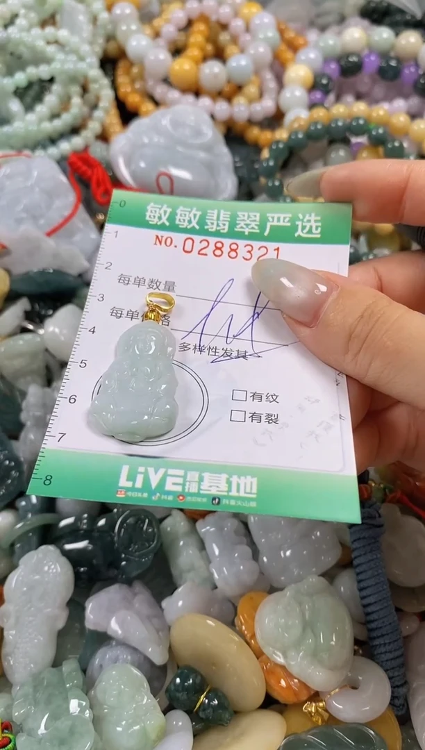 翡翠未镶嵌颈饰闪购0288321多样性发其一