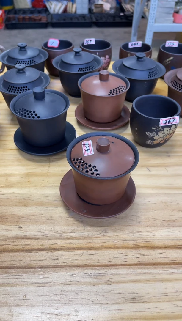 【闪购商品】古铜色盖碗723号【白云推荐】