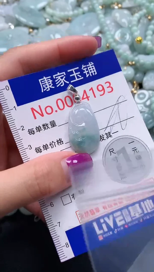 颈饰未镶嵌翡翠4193