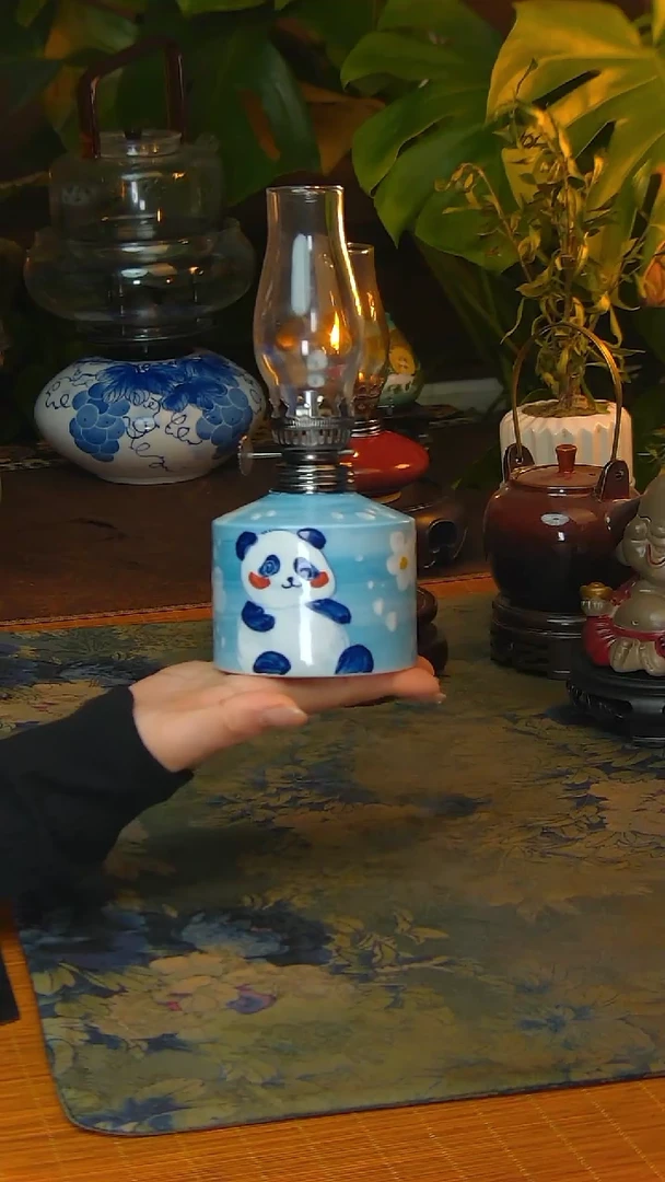 【闪购商品】景德镇陶瓷手工灯摆件