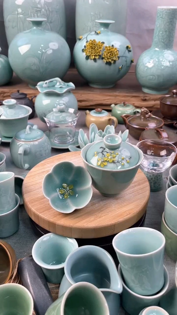 【闪购商品】特价 微瑕 慧仙青瓷