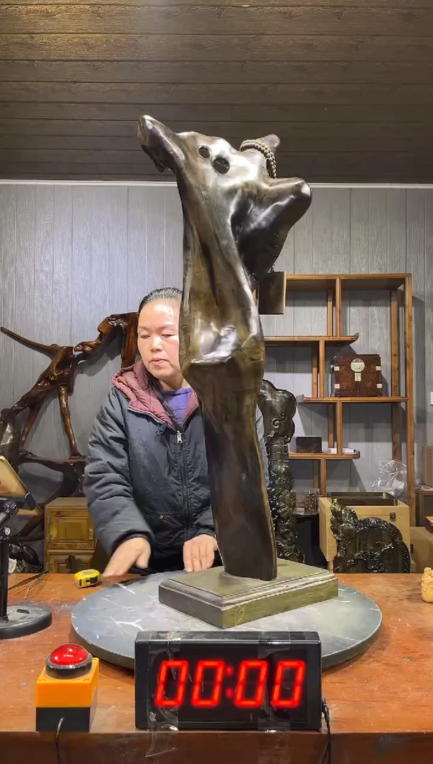 金丝楠用****2阴沉木随型摆件