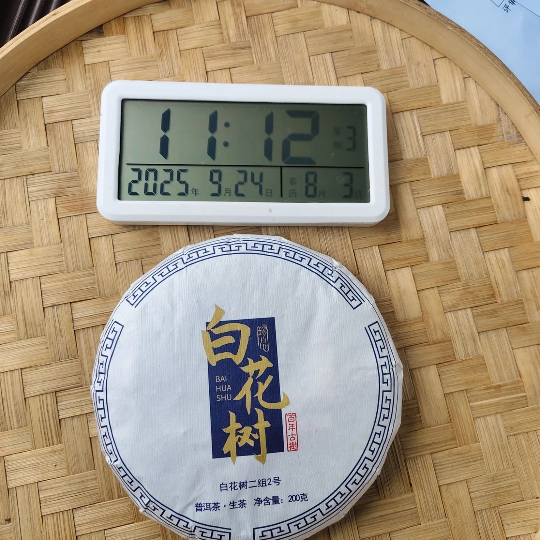 【1824号】2023年 百花树大树 春 普洱茶生茶 200克 9月24