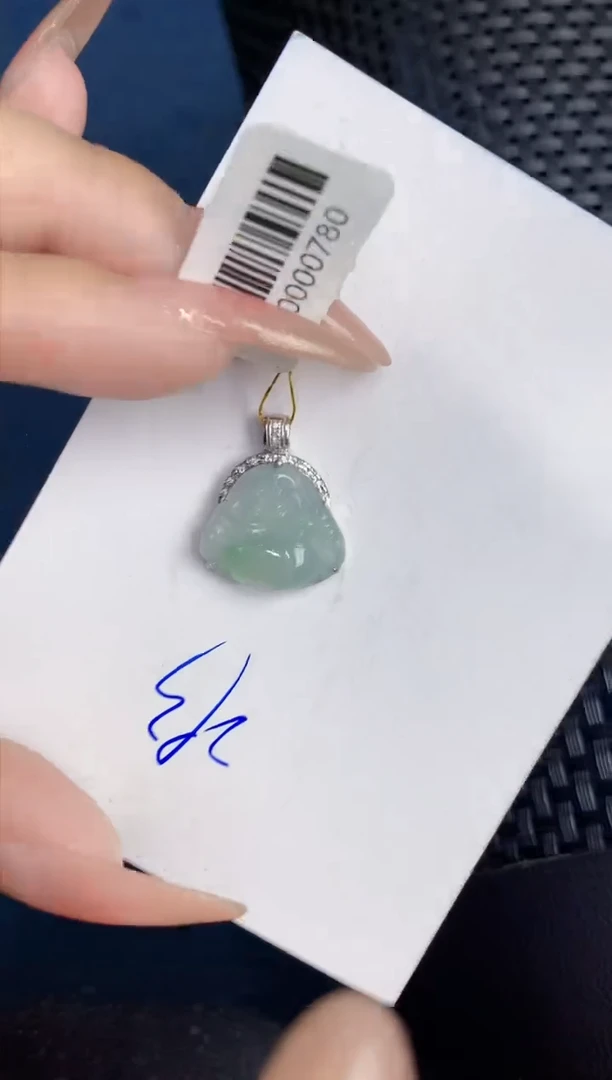 【闪购商品】翡翠颈饰18K金镶嵌000000000