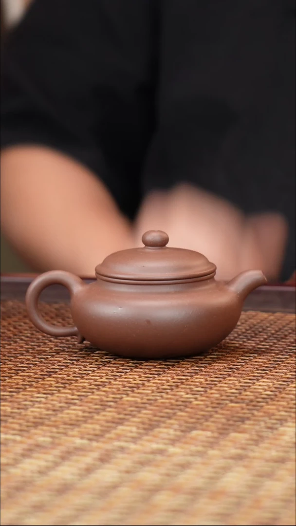 茶壶紫砂汀禾紫砂羊角山紫泥仿古