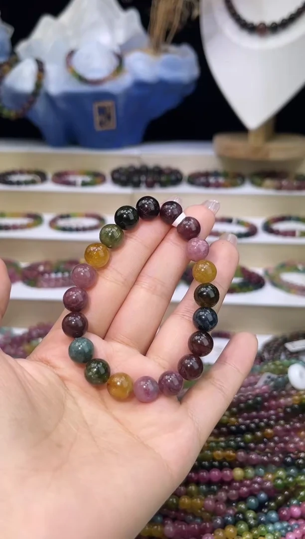 【闪购商品】碧玺/未镶嵌9mm+碧玺单圈多样性发货