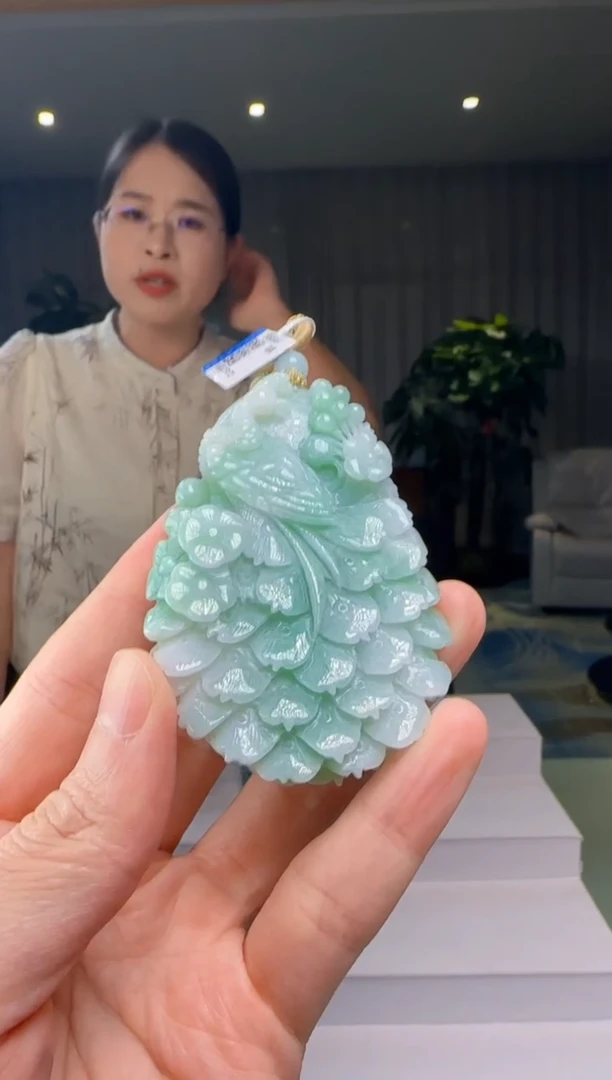 翡翠未镶嵌吊坠(不含链)DY@@960Q3J19172