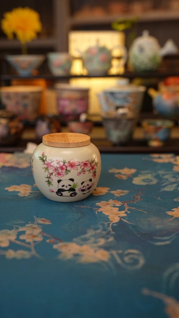 【闪购商品】福利品 幸福茶叶罐