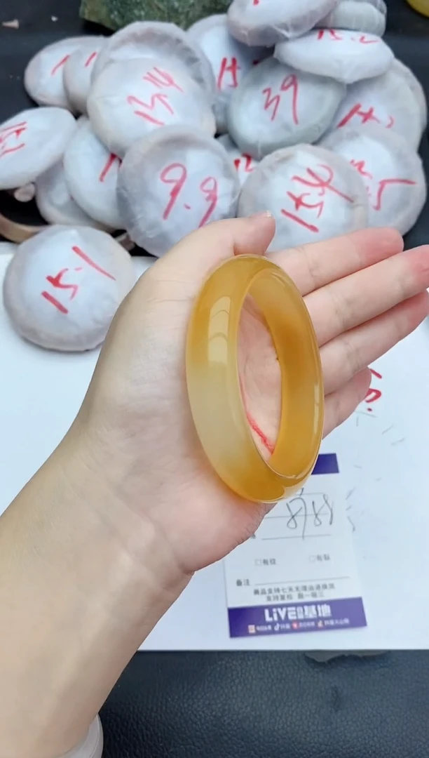 未镶嵌手镯石英质玉83+57/58