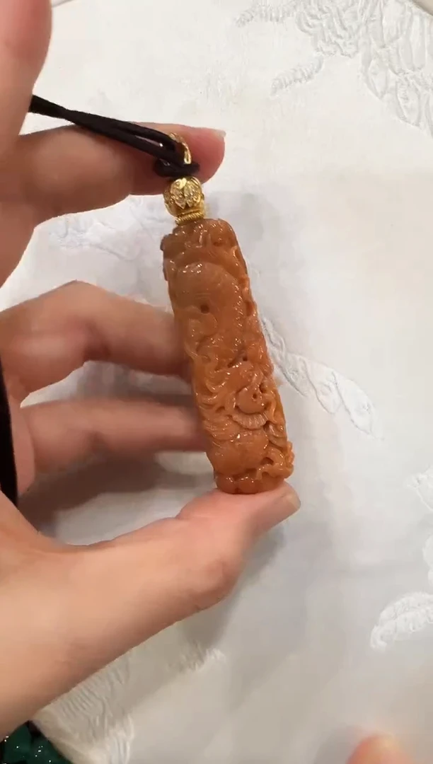 颈饰未镶嵌翡翠国风
