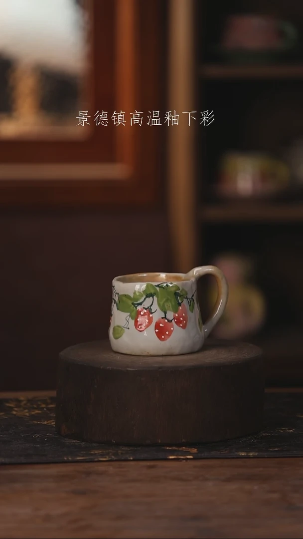 陶瓷景德镇高温釉下手绘陶瓷173