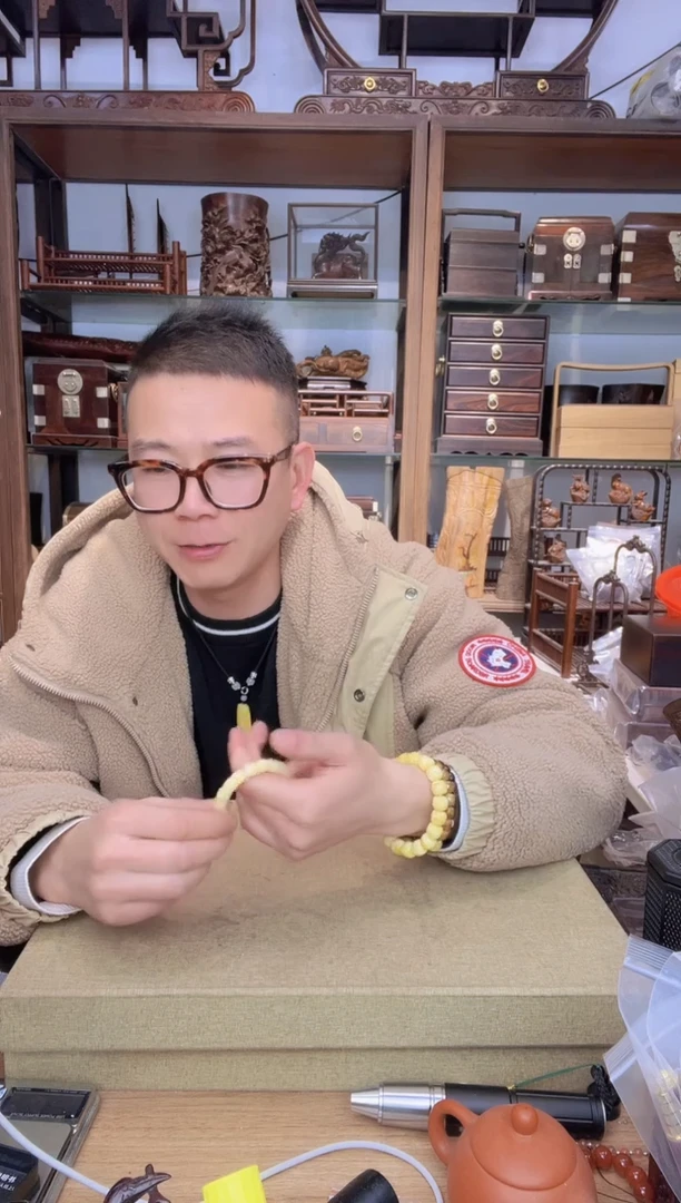 【闪购商品】乌木类书架040独8*9老型单圈手串