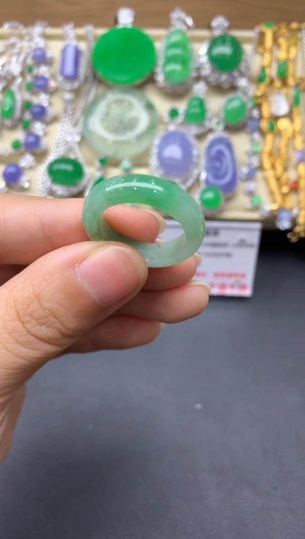 翡翠戒指未镶嵌41-中国好珍宝