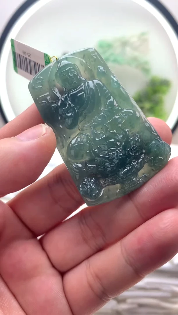 颈饰未镶嵌翡翠阿弥陀佛