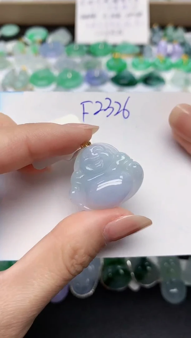 颈饰未镶嵌翡翠天然缅甸A货翡翠百元以上9元证书费自理