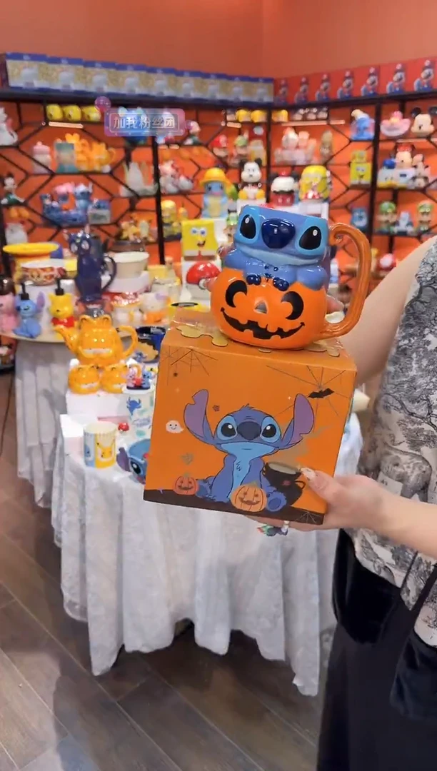 瓷片@@吏迪仔南瓜陶瓷杯