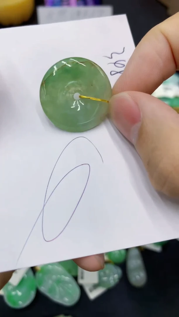 翡翠未镶嵌颈饰111111
