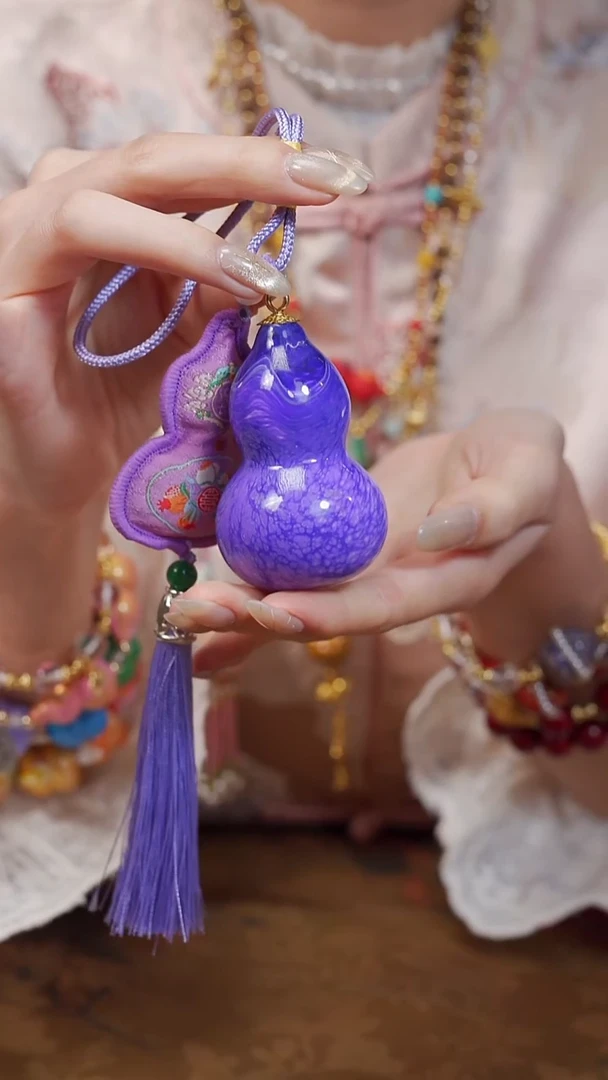 676漆艺工艺小葫芦29.9