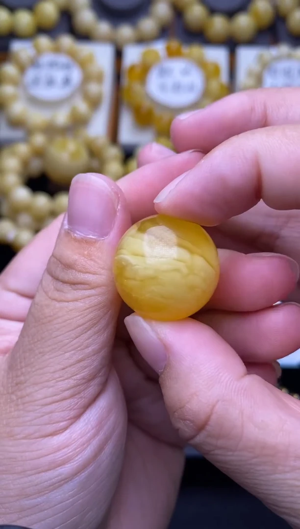 裸石琥珀未镶嵌大小姐珠宝严选55
