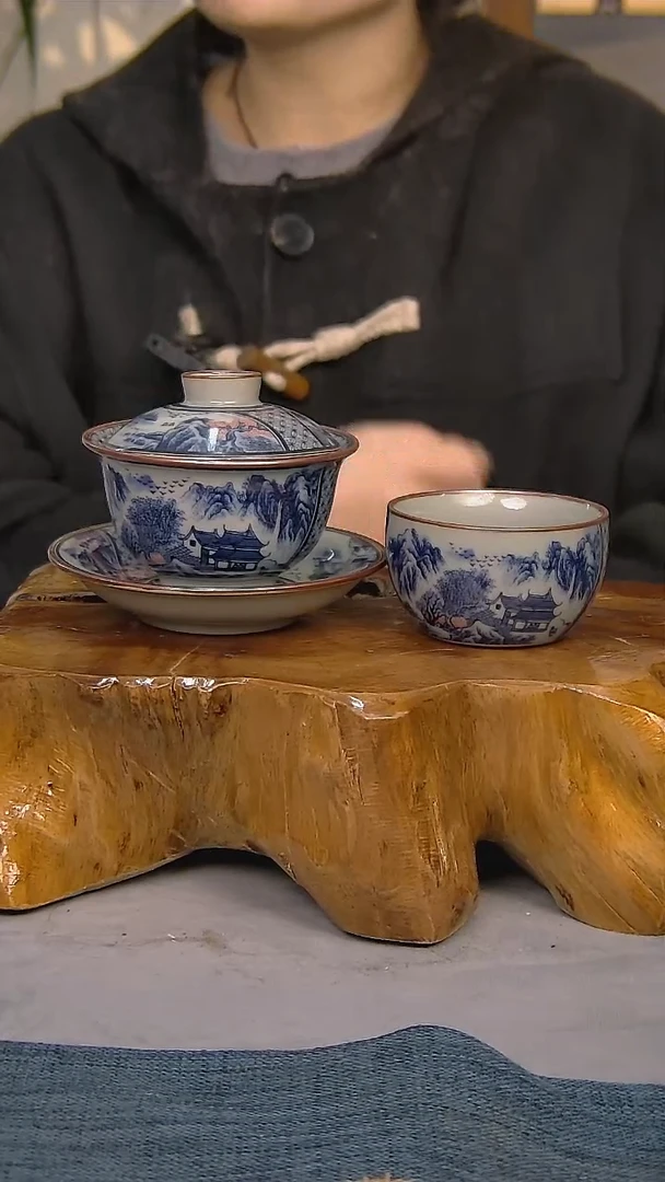 【闪购商品】2件套陶瓷茶具简装家用系列