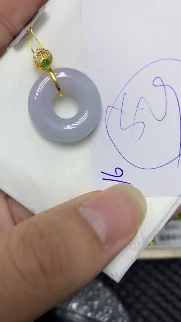 颈饰未镶嵌翡翠缅甸A货翡翠